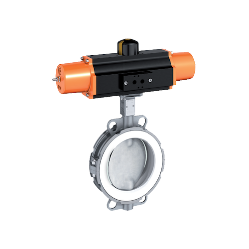 شیر پروانه ای  استیل ابرو EBRO